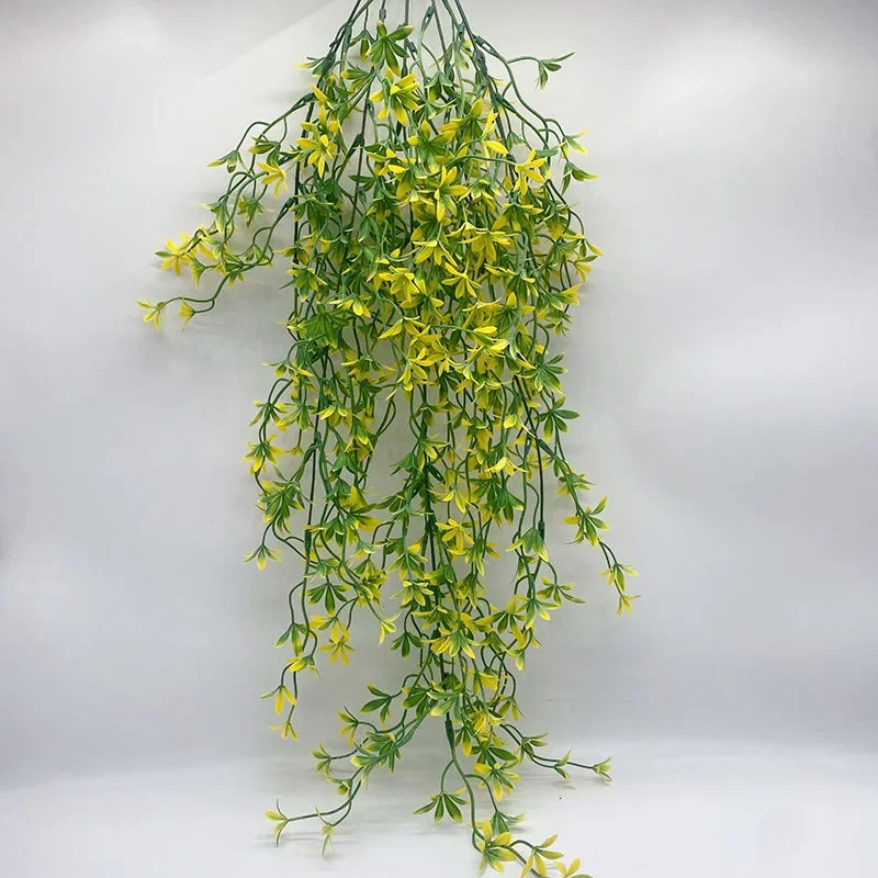 22in Large Artificial Hanging Plants Fake Ferns Leaves Plastic Begonia Plants For Home Room Garden Wedding Garland Decoration