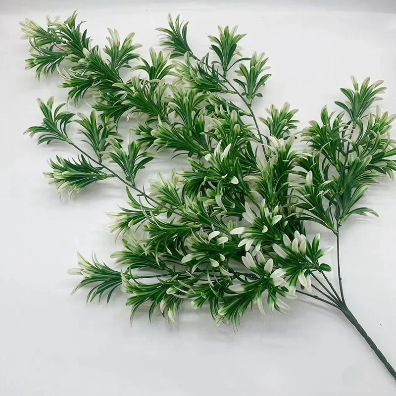 22in Large Artificial Hanging Plants Fake Ferns Leaves Plastic Begonia Plants For Home Room Garden Wedding Garland Decoration