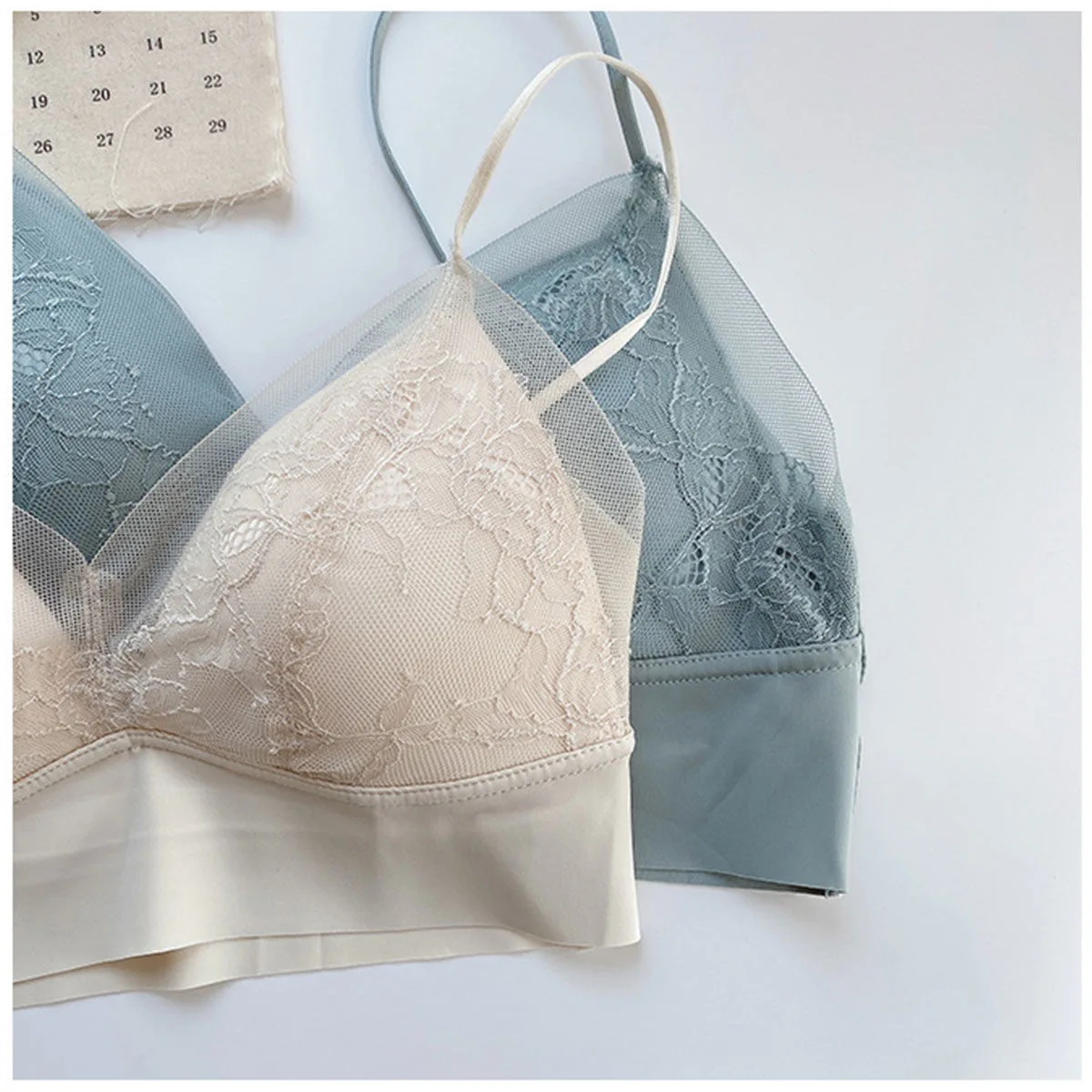 French Sexy Lace Seamless Women's Underwear Push Up Close-Fitting And Comfortable Women's Bra Big Breasts Show Small Sports Vest