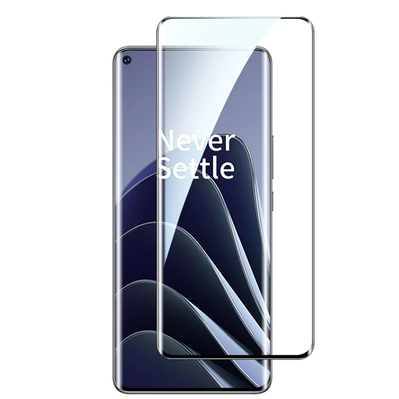 Full Cover Tempered Glass on Screen Protector For Oneplus 11 9 10 8 Pro Curved Glass Oneplus 10T Nord 2 7 8T 9 9R 9rt 7t ACE Pro