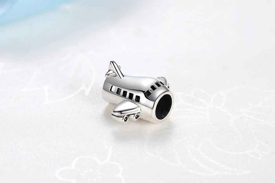 Original 925 Sterling Silver Charms Love Travel London Bus Paris Pendant Beads Fit Bracelets Necklaces For Women DIY Jewelry