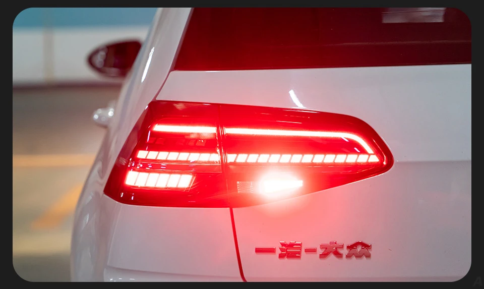 AKD Car Styling LED Tail Lamp for Volkswagen Golf 7 Hatchback Tail Light 2013-2020 Golf 7.5 MK7 Vii Rear Stop DRL Animation Brake Auto Accessories