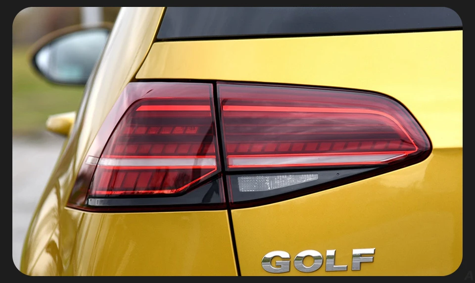AKD Car Styling LED Tail Lamp for Volkswagen Golf 7 Hatchback Tail Light 2013-2020 Golf 7.5 MK7 Vii Rear Stop DRL Animation Brake Auto Accessories
