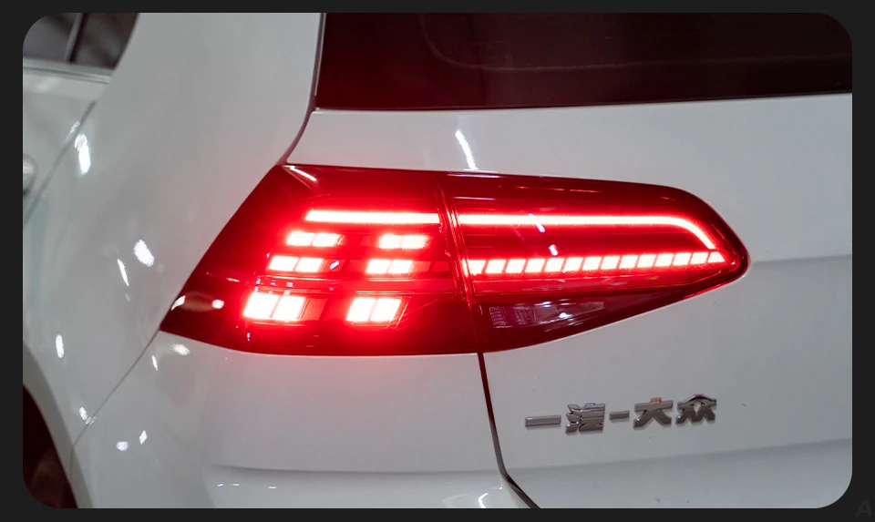 AKD Car Styling LED Tail Lamp for Volkswagen Golf 7 Hatchback Tail Light 2013-2020 Golf 7.5 MK7 Vii Rear Stop DRL Animation Brake Auto Accessories