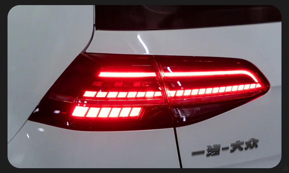 AKD Car Styling LED Tail Lamp for Volkswagen Golf 7 Hatchback Tail Light 2013-2020 Golf 7.5 MK7 Vii Rear Stop DRL Animation Brake Auto Accessories