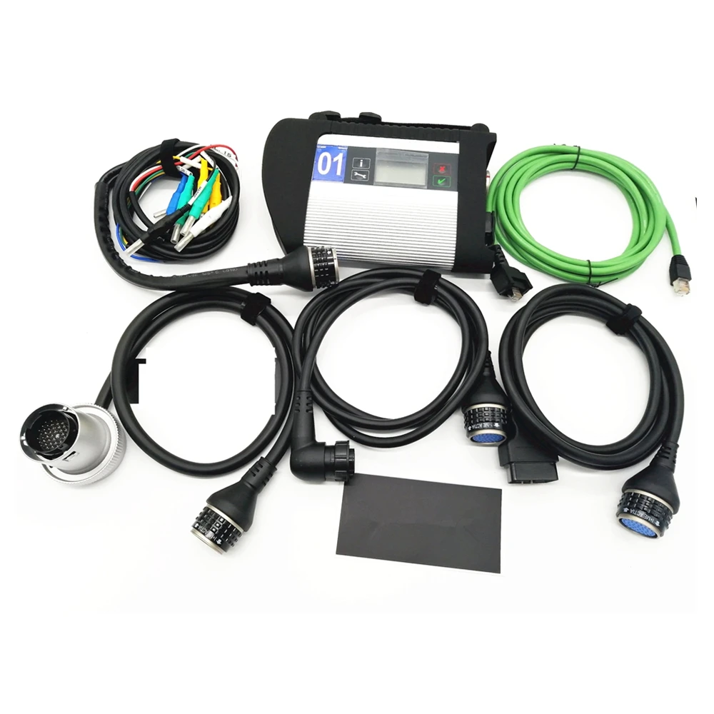 Full Chip For MB STAR C4 SD Connect Compact SD C4 DOIP PLUS for MB Star Multiplexer Diagnostic Tool With WIFI Anti-Overheat