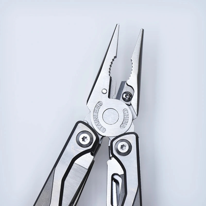 Daicamping DL7 Titanium Alloy Handle Outdoors Multi-tools Clamp Folding Knife EDC Combination Multi Tools Pliers Survival Knives