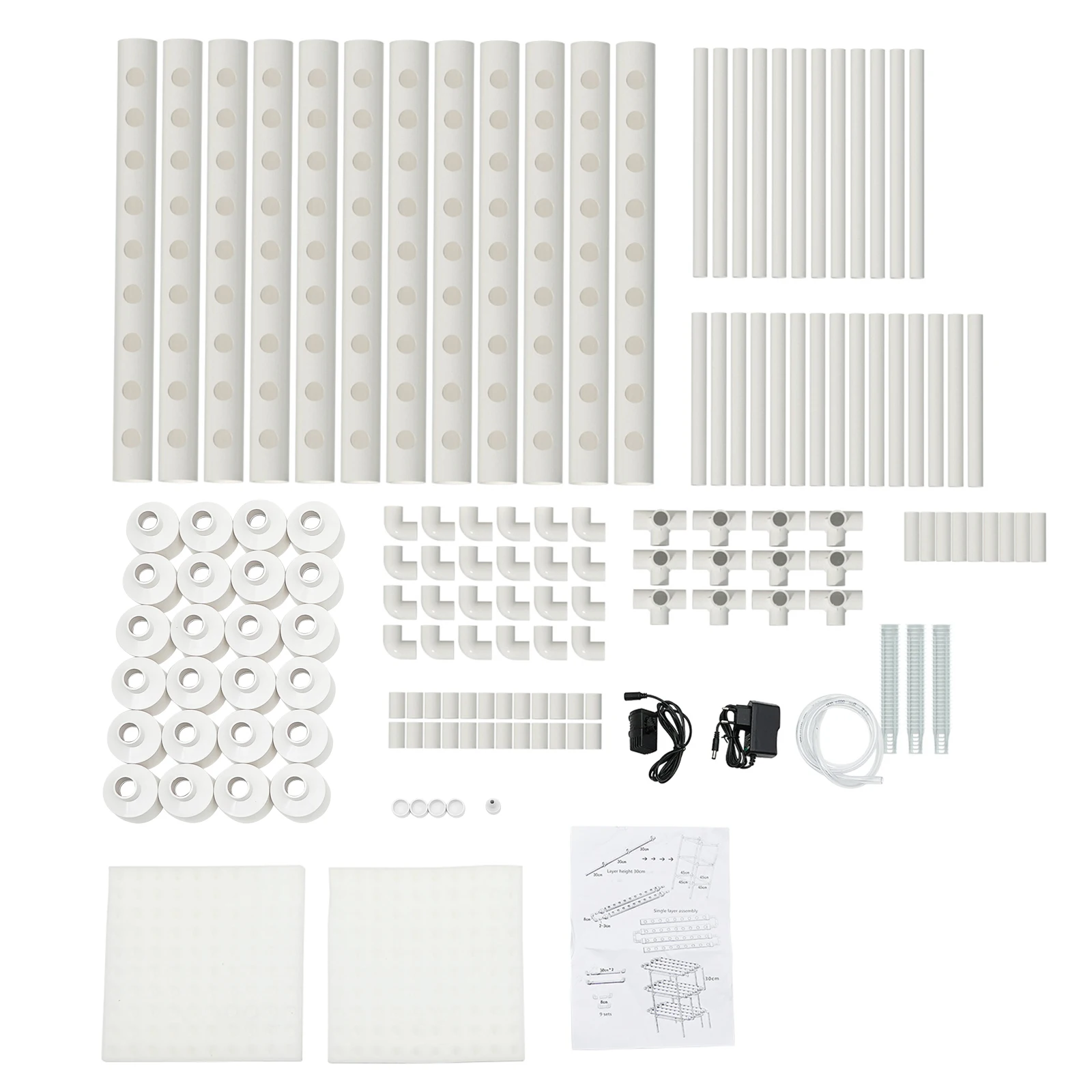 Food-grade hydroponic grow kit soilless cultivation 108 planting points for garden Vegetable Tool