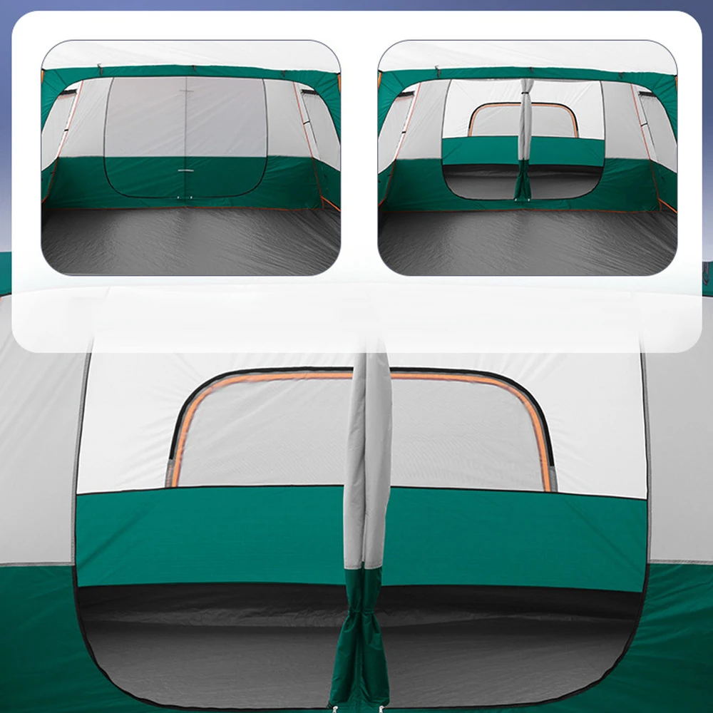 Outdoor Travel Camping Tent Waterproof Tent Portable Rainproof Sunshine-proof Tent Fishing Hiking Sunshine Shelter