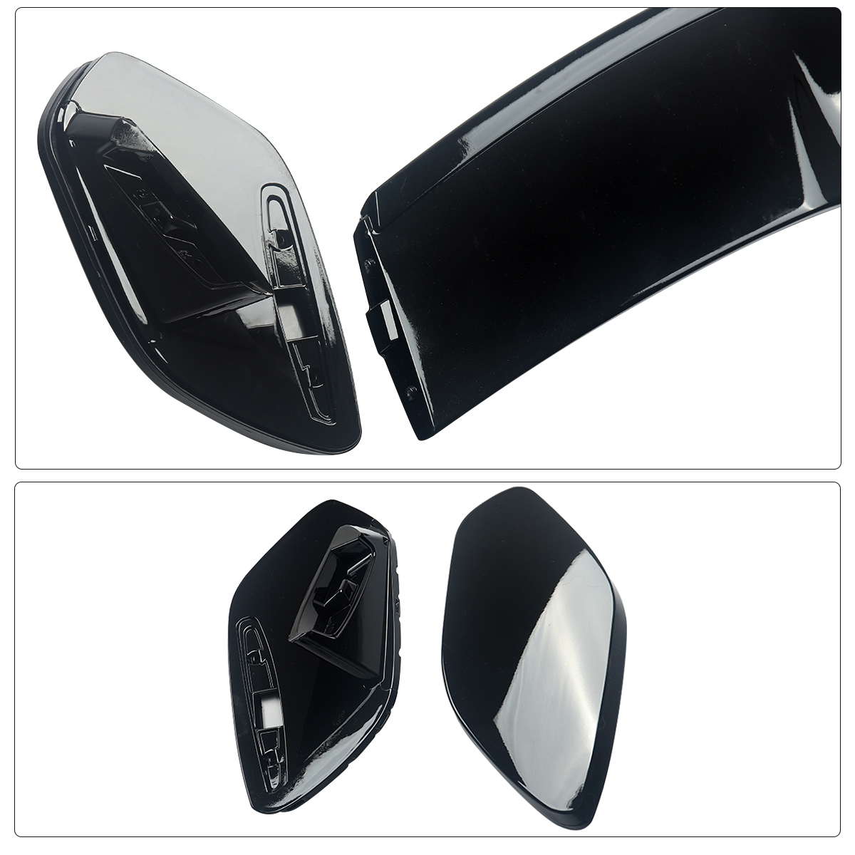 MagicKit For Mercedes 'AMG A45 Style Look' A Class A35 W177 Carbon Look Boot Roof Spoiler