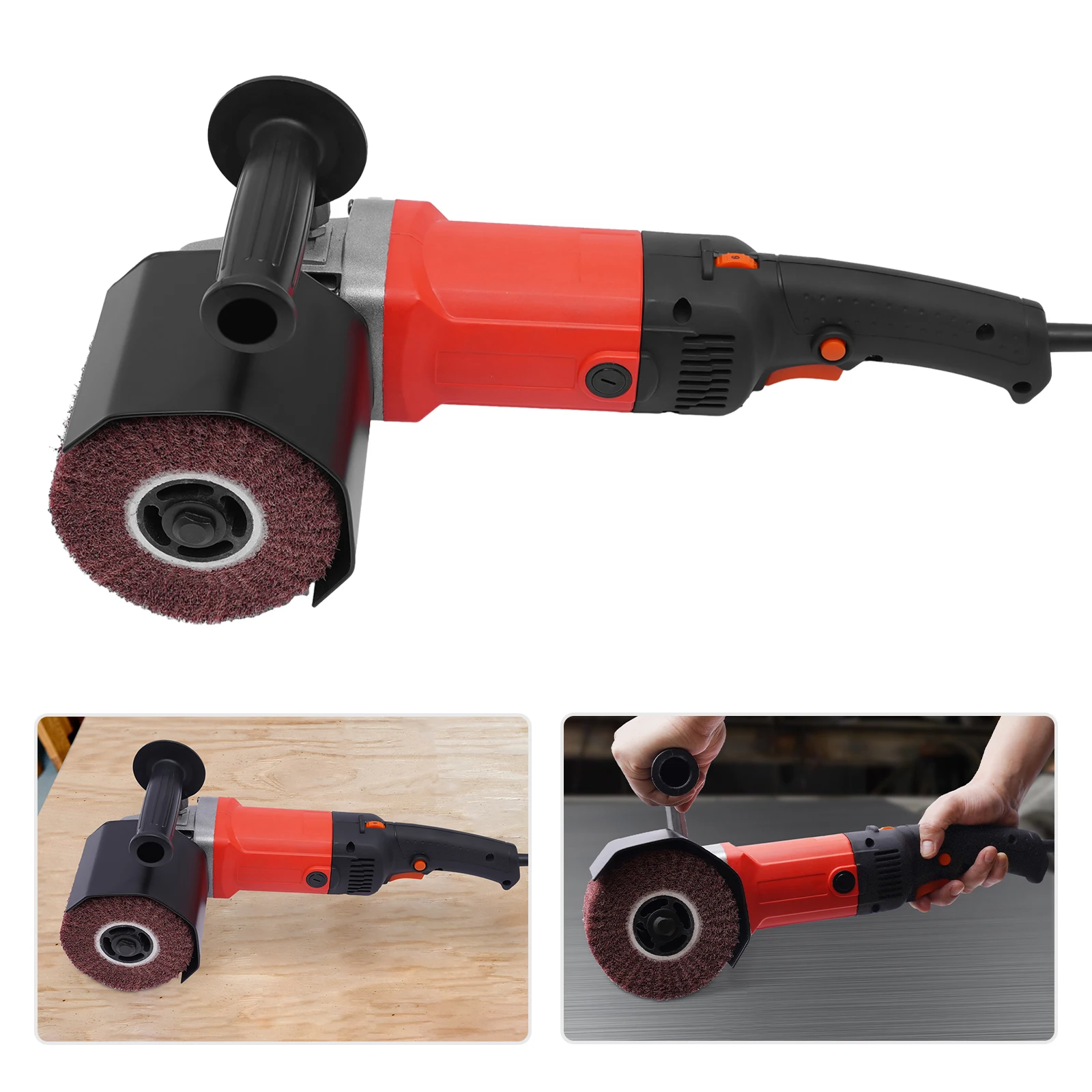 Grinding Machine Satin Finishing Machine Polishing Brushes Smoothing Roller Grinding