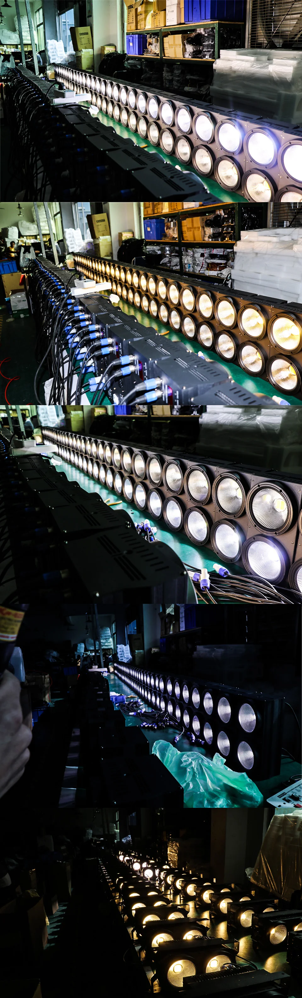 220W 2eyes LED COB DMX Flood Blinder christmas Lights Cool Warm White DJ audience Stage Lighting Effect Disco Bar Wedding Party