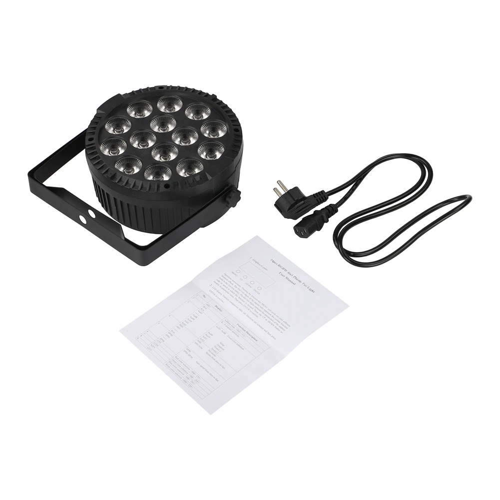 U'King 4PCS 14LED Par Light 4in1 RGBW Effect Stage Light DMX512 4/8CH Voice Control Automatic Mode Party Light for Bar KTV Disco