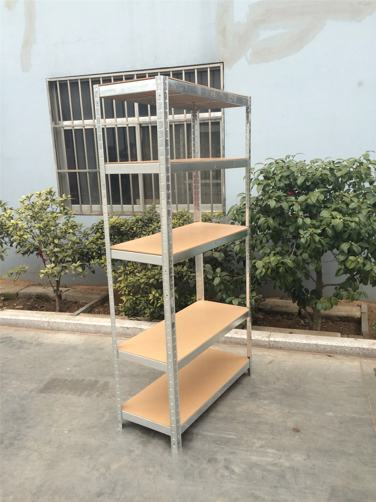 DayPlus Storage Shelving Heavy Duty Adjustable Boltless Garage Metal Shelf, Workshop Shelf, Max Load 875kg,Easy Installation
