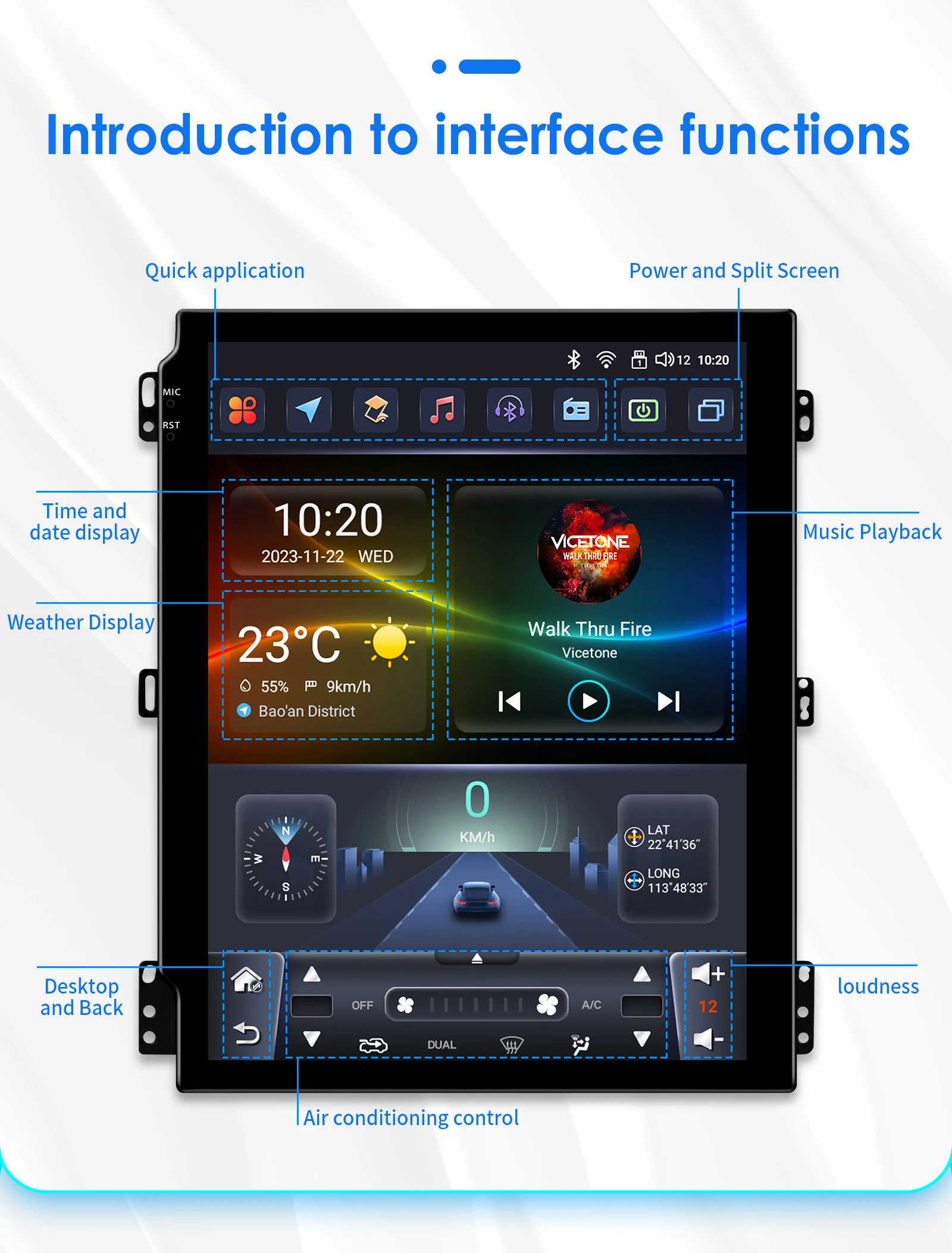 9.7"Android 13 Autoradio for VW Volkswagen Tiguan 1NF 2007-2016 Multimedia player Car radio GPS navi Stereo 4G Carplay Head Unit