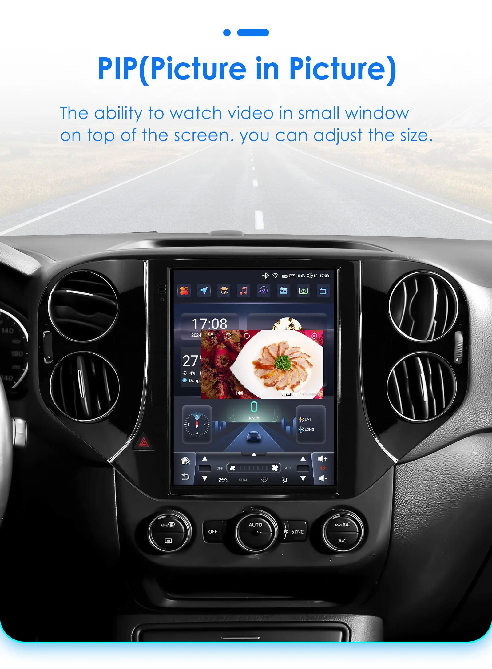 9.7"Android 13 Autoradio for VW Volkswagen Tiguan 1NF 2007-2016 Multimedia player Car radio GPS navi Stereo 4G Carplay Head Unit