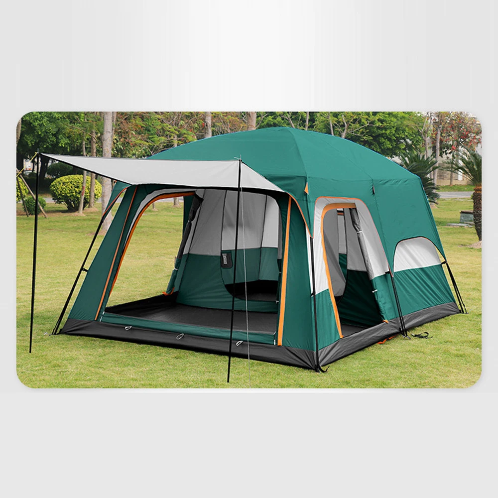 Outdoor Travel Camping Tent Waterproof Tent Portable Rainproof Sunshine-proof Tent Fishing Hiking Sunshine Shelter