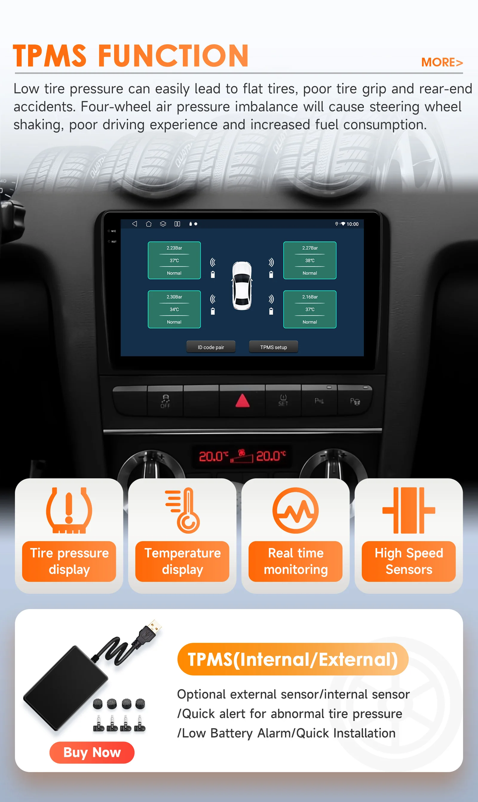 Hizpo AI Voice Radio For Audi A3 8P 2003 - 2013 4G Car Multimedia Player GPS 2din Autoradio Wireless CarPlay Android Auto Wifi