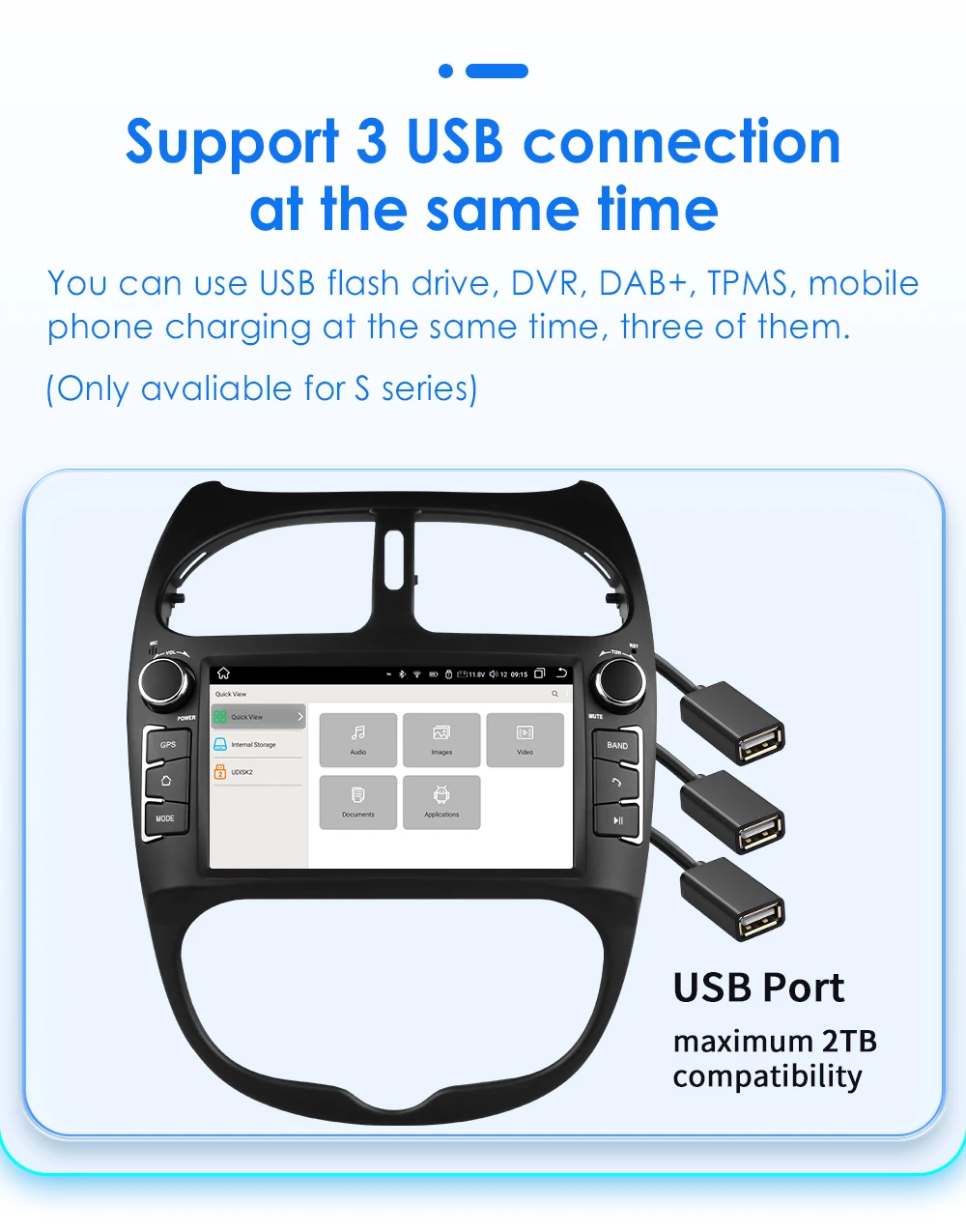 2Din Carplay Android Car Radio For PEUGEOT 206 206CC 206SW 2000-2008 Car Multimedia Player GPS Autoradio 4G-LET 7862