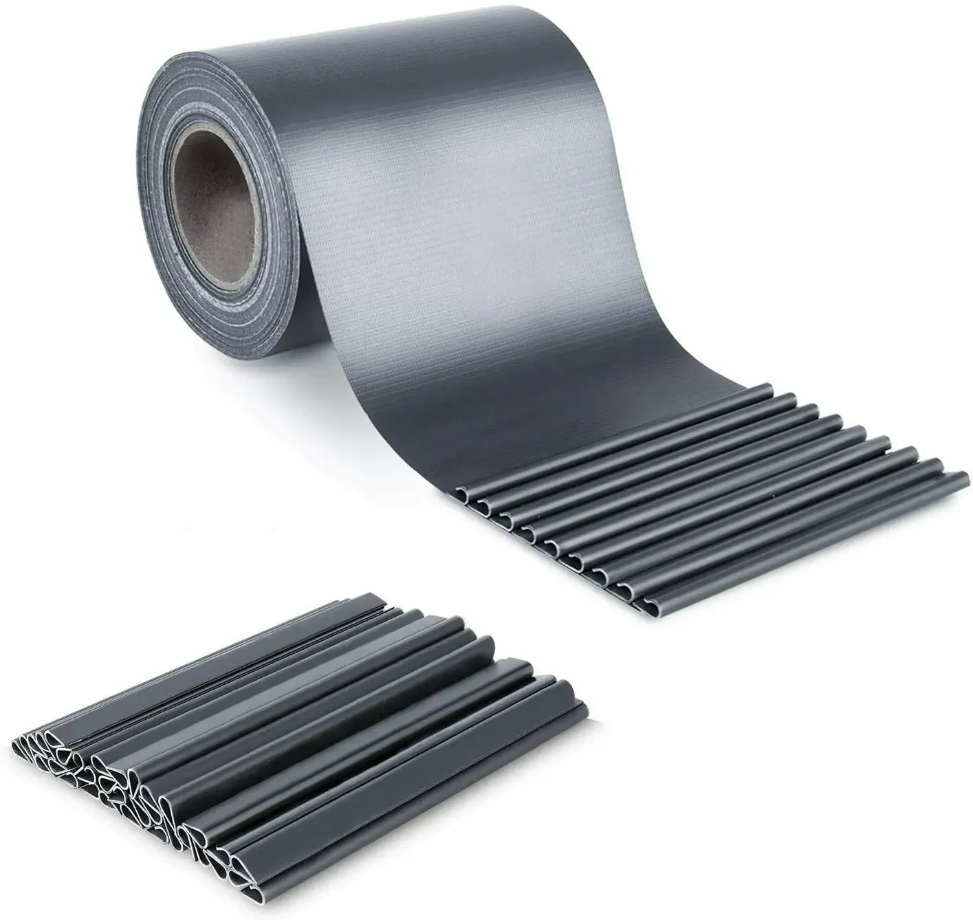 Garden Fence Privacy Strip 50m X 19cm PVC Privacy Strip Panel Double Rod Fence Garden Fence Strip Roll Balcony Privacy Screen