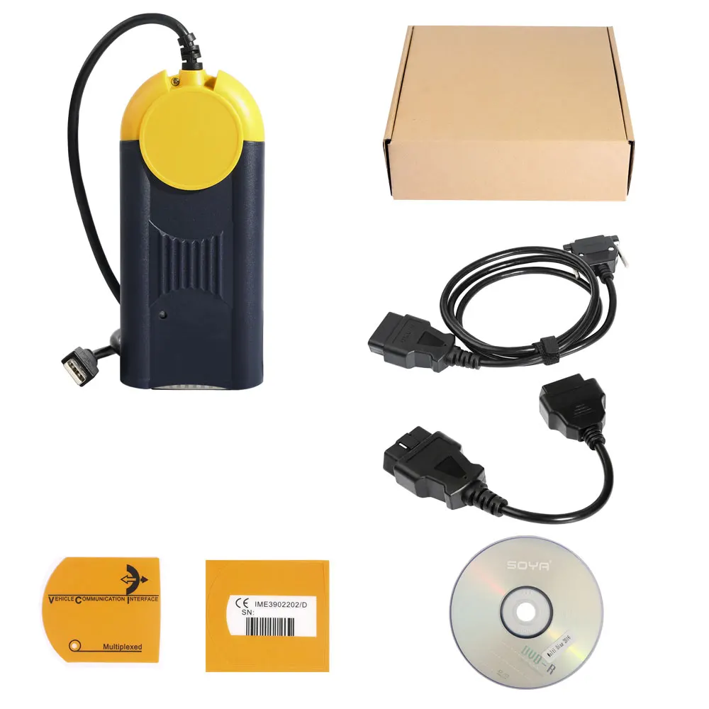 Actia Multi-Diag Multidiag J2534 V2018.3 Diagnostic tool Multi Diag Access j2534 interface OBD2 Device