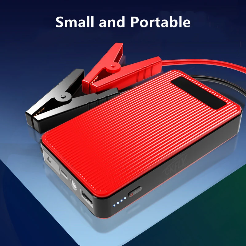 GKFLY Car Battery Jump Starter 2000A/3000A Portable Car Battery Booster Charger 12V Starting Device Emergency Booster