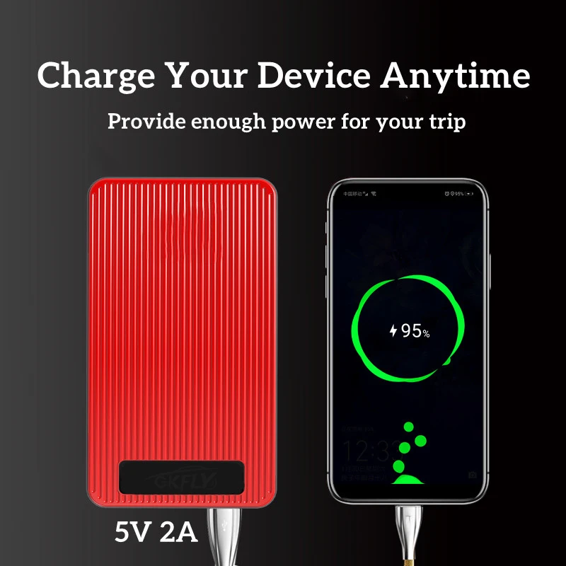 GKFLY Car Battery Jump Starter 2000A/3000A Portable Car Battery Booster Charger 12V Starting Device Emergency Booster