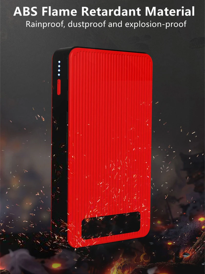 GKFLY Car Battery Jump Starter 2000A/3000A Portable Car Battery Booster Charger 12V Starting Device Emergency Booster
