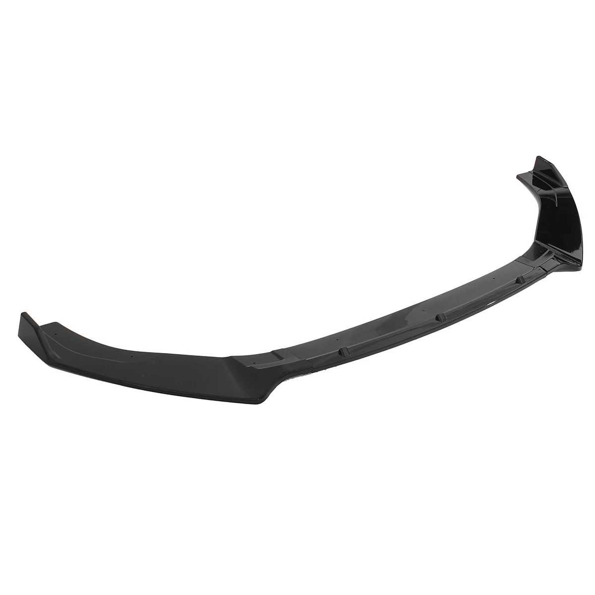 Glossy Black Car Front Bumper Lip Splitter Spoiler Diffuser Cover Trim For Volkswagen For VW For Golf MK7 MK7.5 GTI 2014-2019