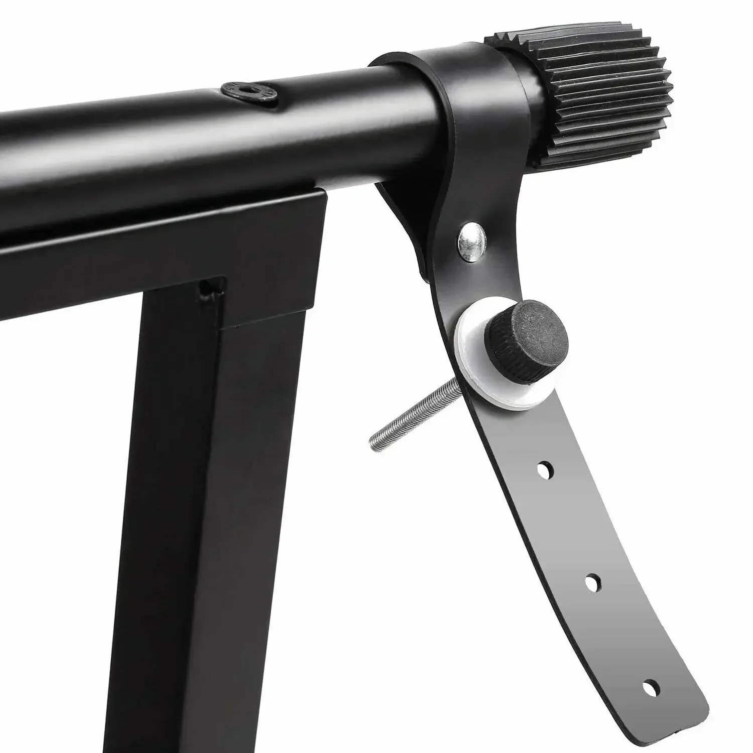 Electronic Piano Keyboard X-Type Universal Stand Double-Braced Folding Stool Seat Chair Bench with Locking Straps Adjustable
