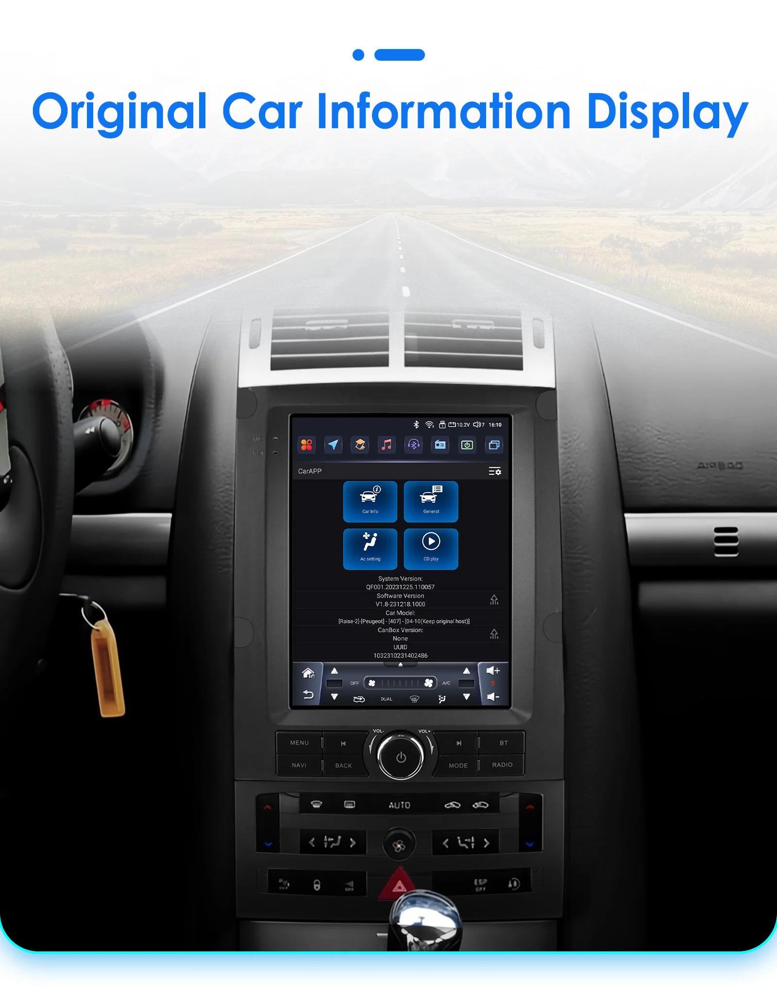 9.7"7862 Android 13 Auto Car radio for Peugeot 407 cc SW 407CC 2004-2011 Autoradio Multimedia player GPS Stereo 360 Cam Carplay