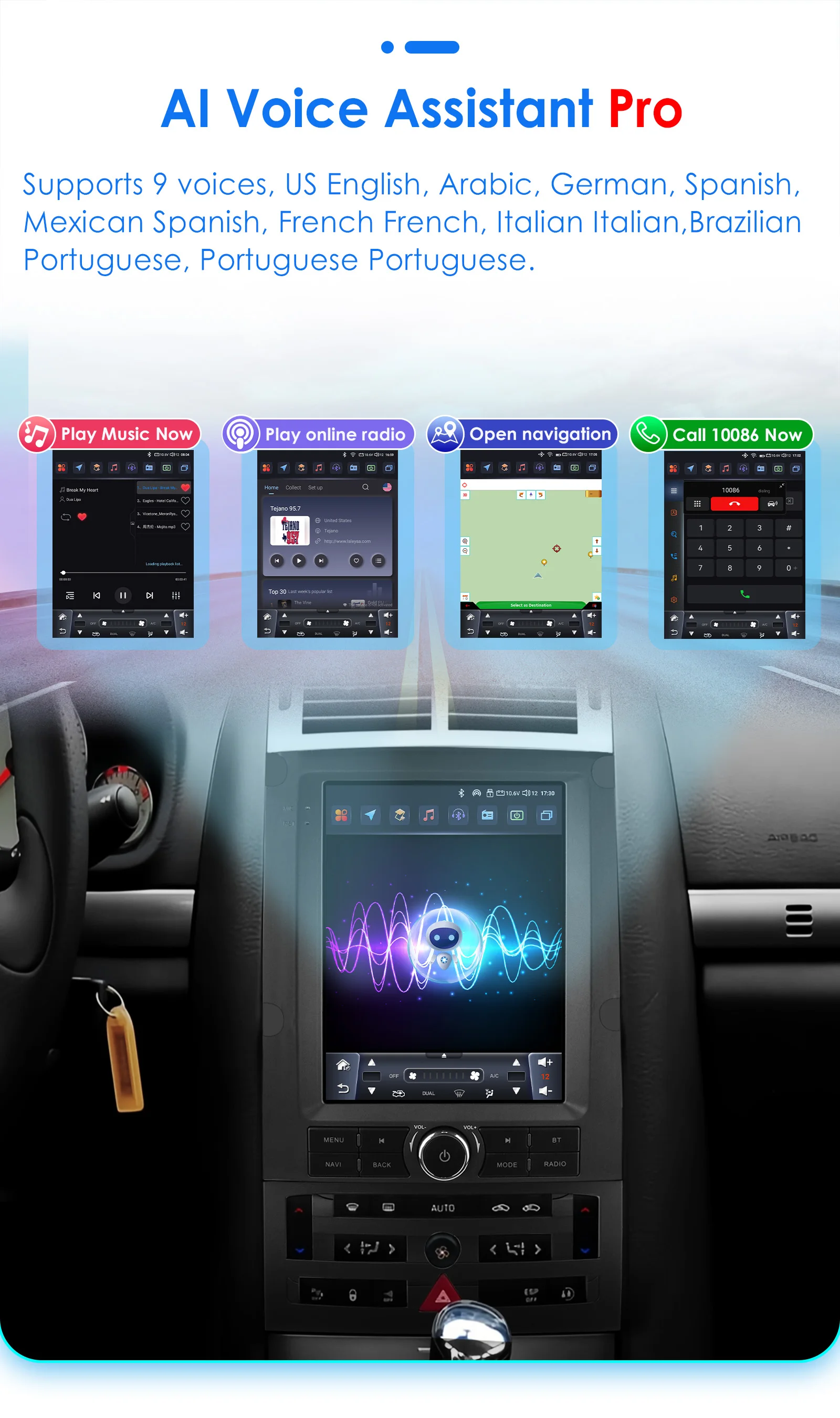 9.7"7862 Android 13 Auto Car radio for Peugeot 407 cc SW 407CC 2004-2011 Autoradio Multimedia player GPS Stereo 360 Cam Carplay