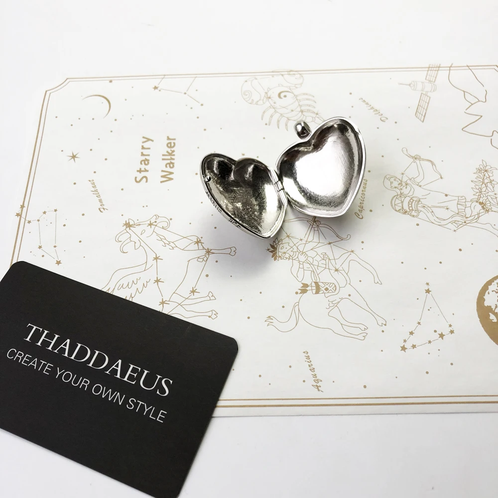 Pendant Large Heart Locket,2021 Spring Brand New Fine Jewelry Europe 925 Sterling Silver Accessories Romantic Gift For Woman