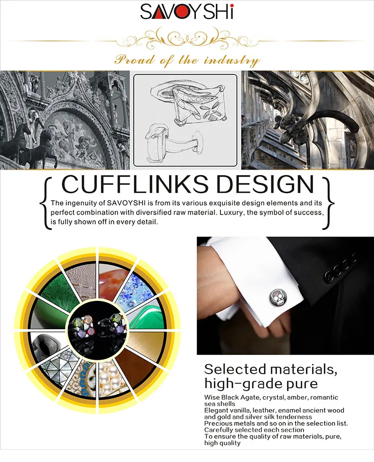 Luxury Blue Opal Stone Cufflinks for Mens Shirt Cuff High Quality Square Cuff Links Wedding Grooms Gift Free Personalized Name