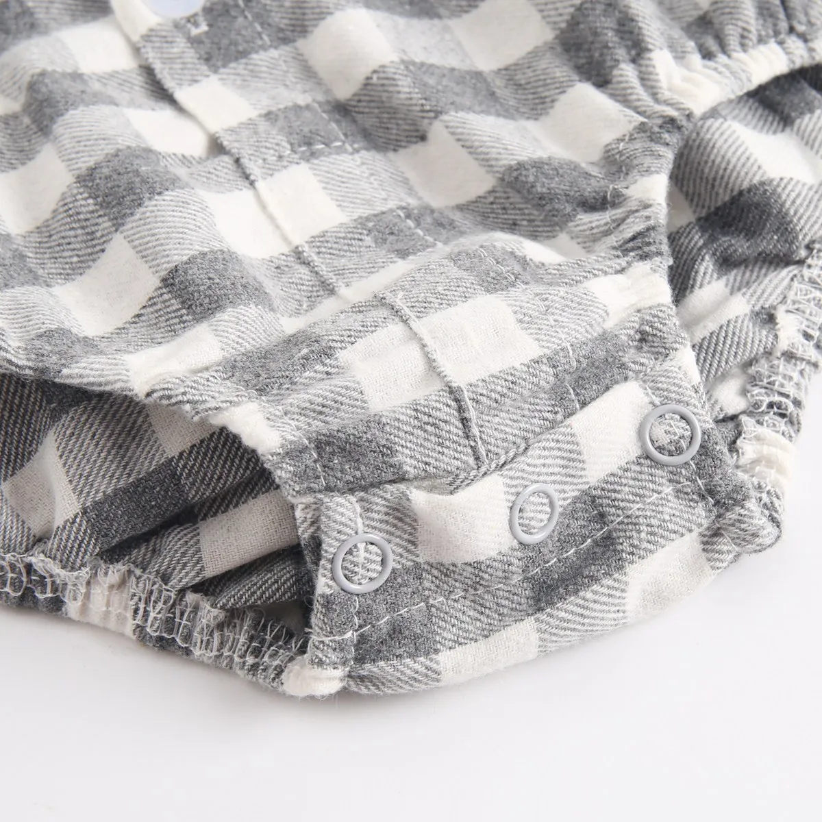 Sanlutoz Plaid Cotton Baby Boys Bodysuits Long Sleeve Baby Clothes Fashion Newborn Bodysuit for Boy