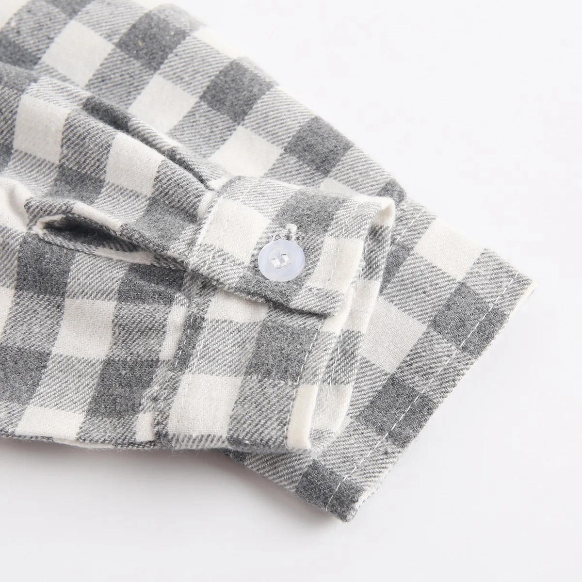 Sanlutoz Plaid Cotton Baby Boys Bodysuits Long Sleeve Baby Clothes Fashion Newborn Bodysuit for Boy