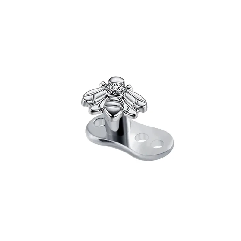 14G G23 Titanium Microdermals Flower Zircon Dermal Anchor Snake Bee Internal Thread Piercing Butterfly Skin Diver Body Jewelry