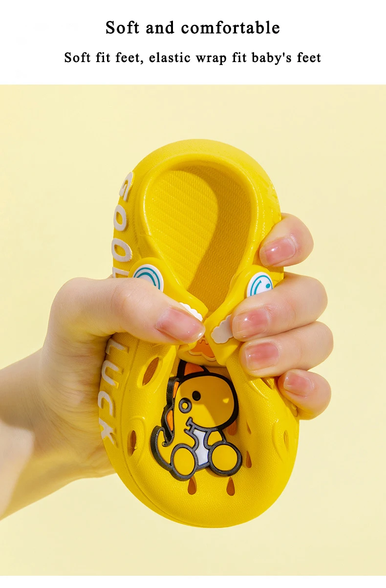 Summer Baby Shoes Sandals for Girls Boy Garden Beach Shoes Mules Baby Girl Cartoon Sandal Infantil for Children's Garden Shoes