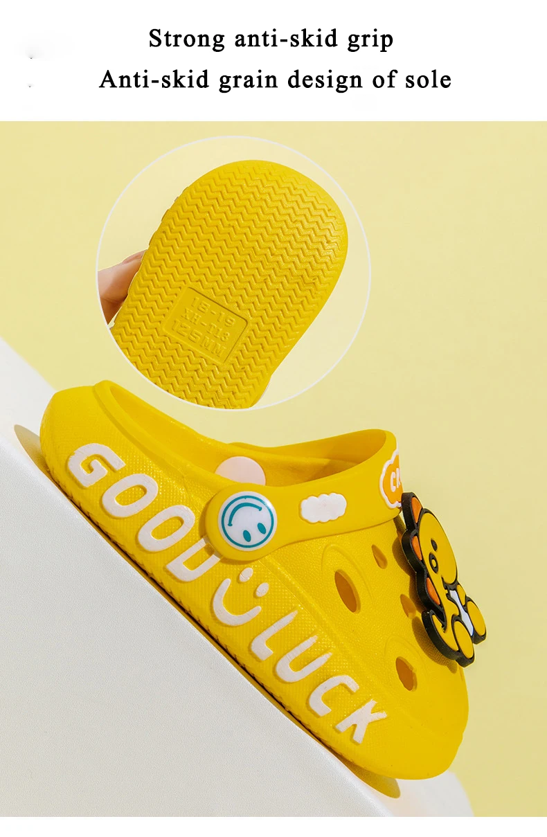 Summer Baby Shoes Sandals for Girls Boy Garden Beach Shoes Mules Baby Girl Cartoon Sandal Infantil for Children's Garden Shoes