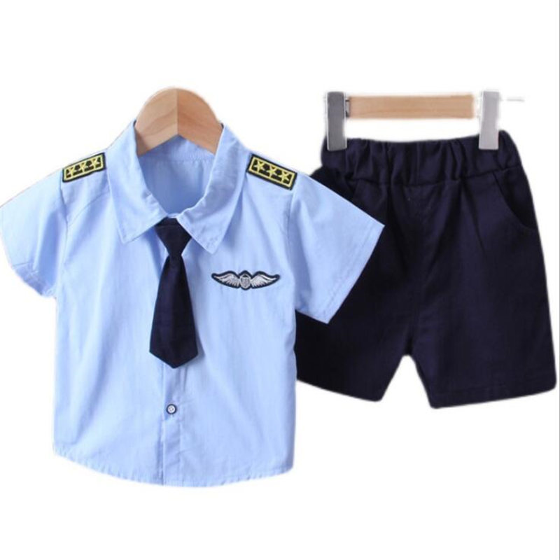 New Summer Children Baby Girls Boys Clothes Infant T Shirt Shorts 2pcs/Set Kids Cotton Causal Toddler Costume 1 2 3 4 YEARS