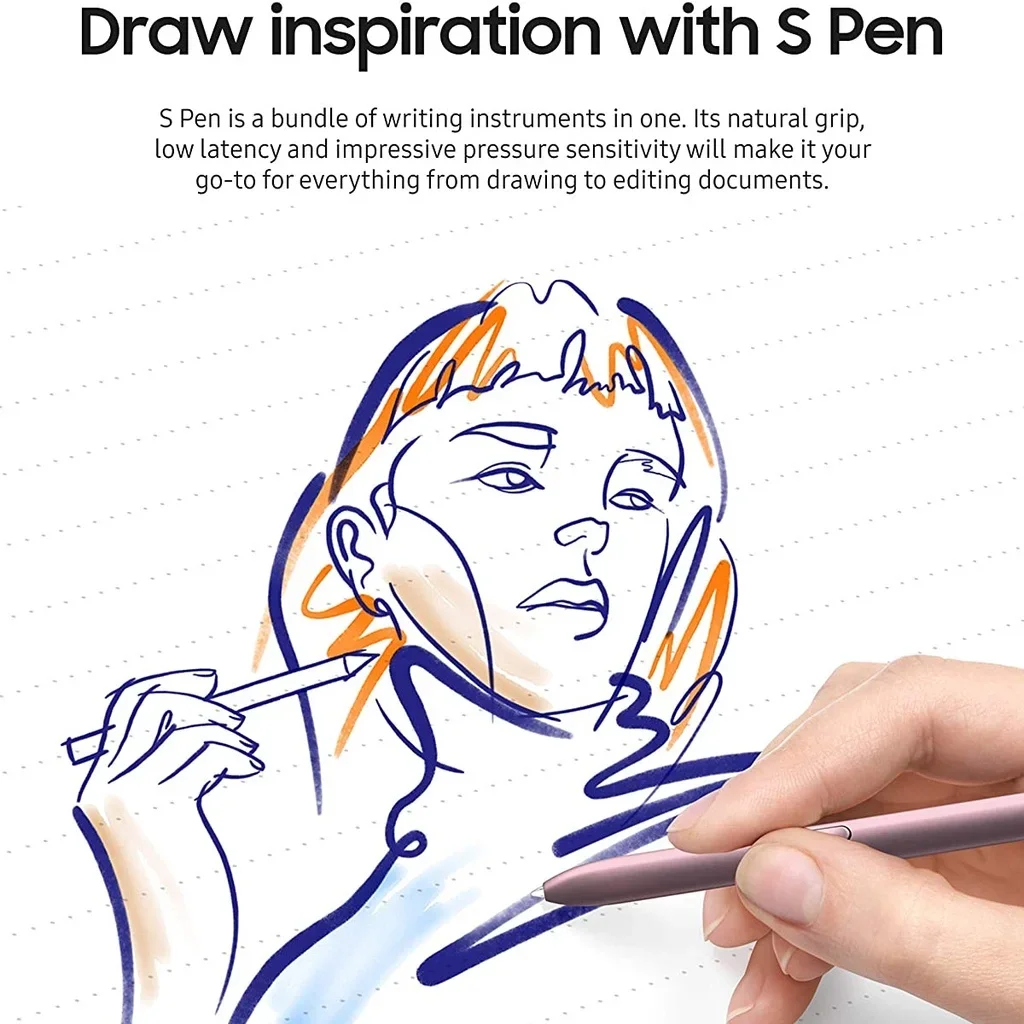Compatible for Samsung Galaxy Tab S6 Lite P610 P615 Stylus S Pen Tablet Stylus Pen Replacement S Pen Without Bluetooth