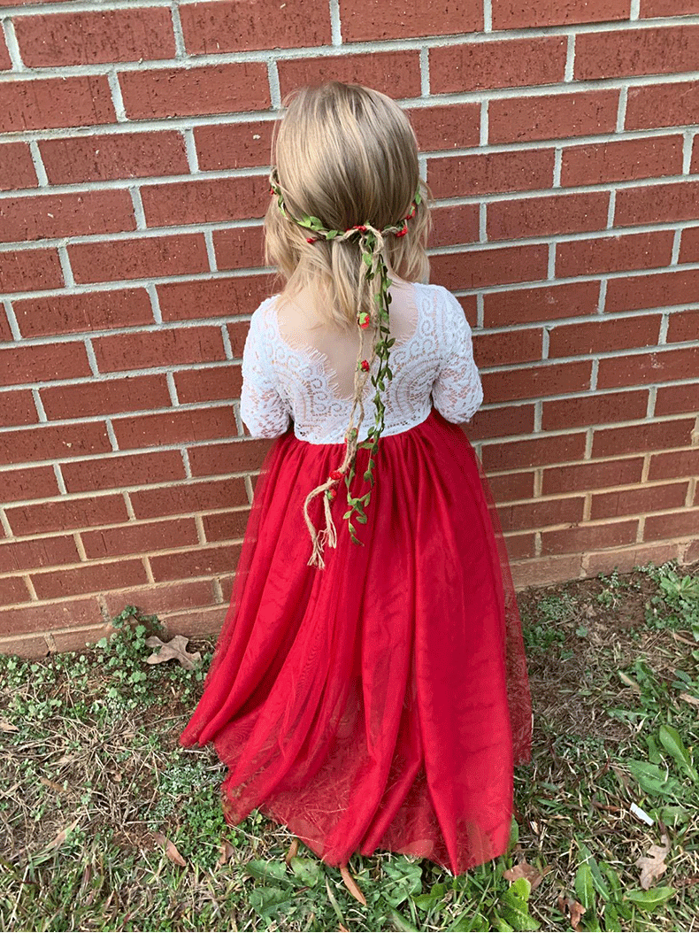 Princess Party Lace Flower Girl Dress Baby Kids Summer Wedding Birthday Dresses Children Clothing 2 4 6 8 10 12 14