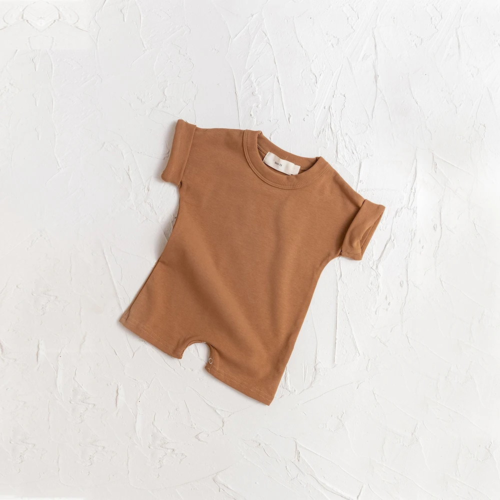 Toddler Baby Boys Clothes Fashion Summer Outfit Sets Short Sleeve Solid Color Tops Shorts 2PCS Casual Kids Clothes Suit