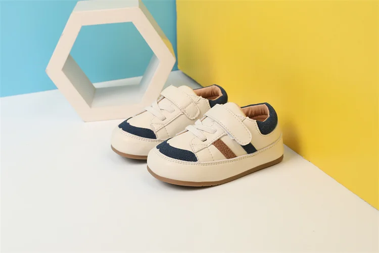 DIMI Spring/Autumn Baby Toddler Shoes Soft Breathable Microfiber Leather Infant Sneakers 0-3 Year Flat Walker Shoes