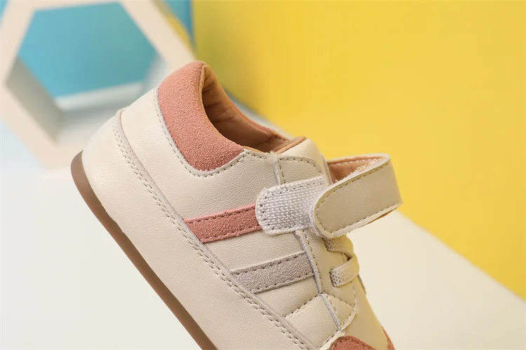 DIMI Spring/Autumn Baby Toddler Shoes Soft Breathable Microfiber Leather Infant Sneakers 0-3 Year Flat Walker Shoes