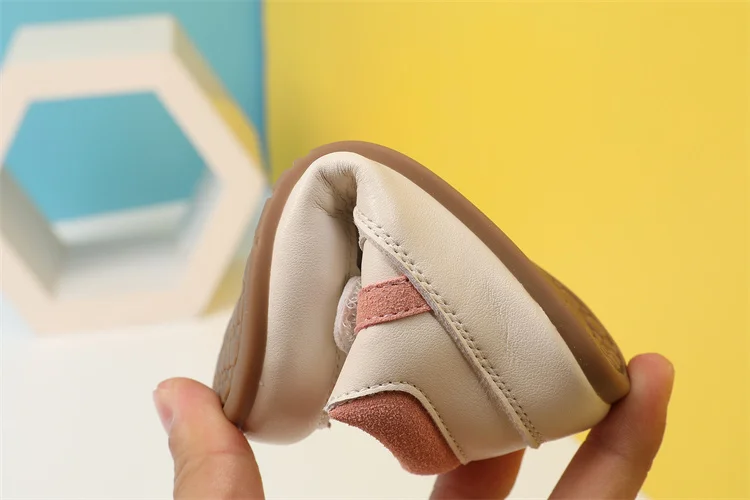DIMI Spring/Autumn Baby Toddler Shoes Soft Breathable Microfiber Leather Infant Sneakers 0-3 Year Flat Walker Shoes