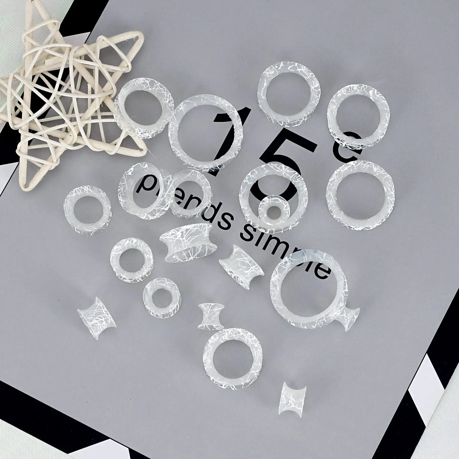 20pcs/Lot 6-25MM Flexible Silicone Ear Plugs and Tunnels Ear Piercings Earlets Stretchers Expander Ear Dilations Body Jewelry