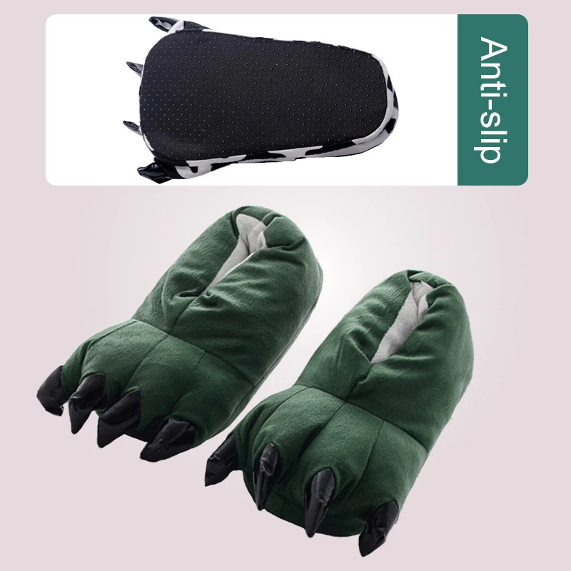 Animal Claw Slippers for Kids Boy 5 to 6 7 8 9 10 11 12 13 14 15 16 Years Toddler Girls Slippers for Teens Designer Winter Shoes