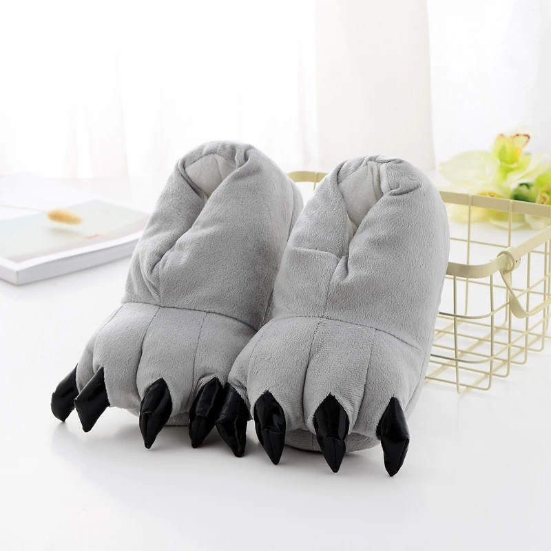 Animal Claw Slippers for Kids Boy 5 to 6 7 8 9 10 11 12 13 14 15 16 Years Toddler Girls Slippers for Teens Designer Winter Shoes