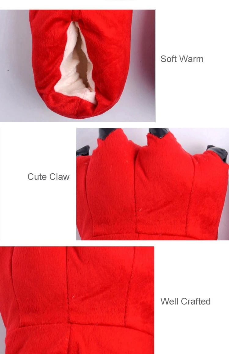 Animal Claw Slippers for Kids Boy 5 to 6 7 8 9 10 11 12 13 14 15 16 Years Toddler Girls Slippers for Teens Designer Winter Shoes